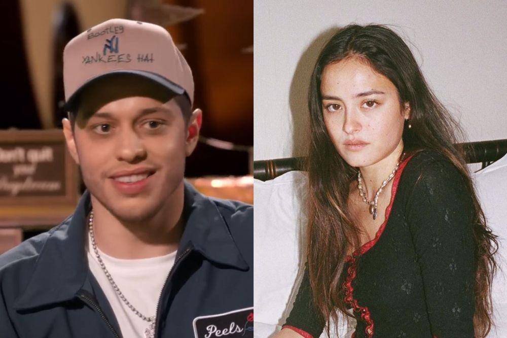 potret Pete Davidson dan Chase Sui Wonders (dok. Youtube/Peacock | instagram.com/chasesuiwonders)