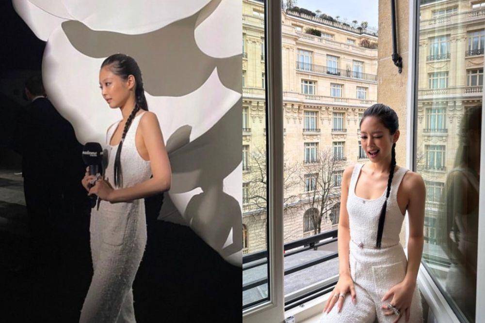 potret Jennie Blackpink di Paris Fashion Week 2023 (instagram.com/jennierubyjane)