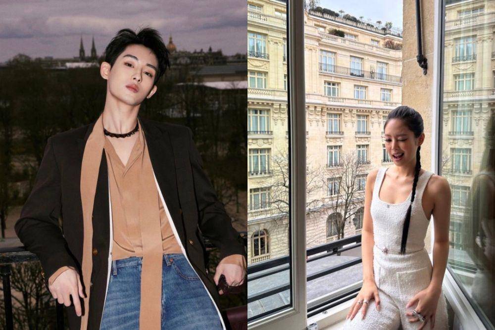 idol k-pop yang hadir di Paris Fashion Week 2023 (instagram.com/wwiin_7 | instagram.com/jennierubyjane)
