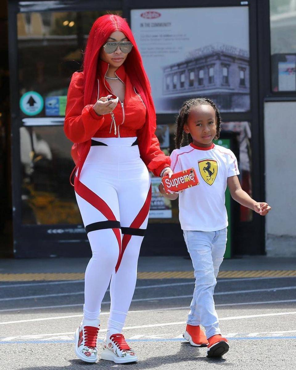 potret Blac Chyna dengan anaknya (instagram.com/blacchyna)