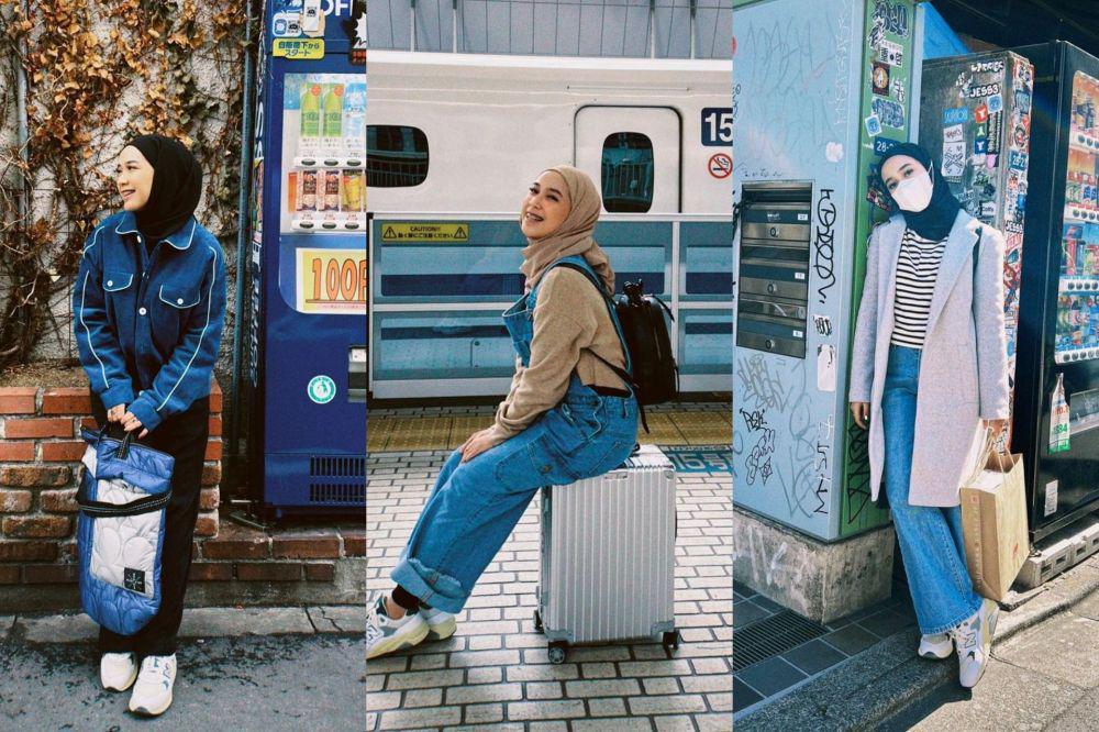 9 Referensi OOTD Traveling ke Luar Negeri ala Indy Ratna