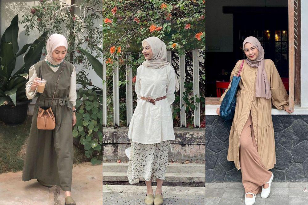 11 OOTD Hijab Aesthetic ala Dianty Annisa, Siap Tampil Memukau!