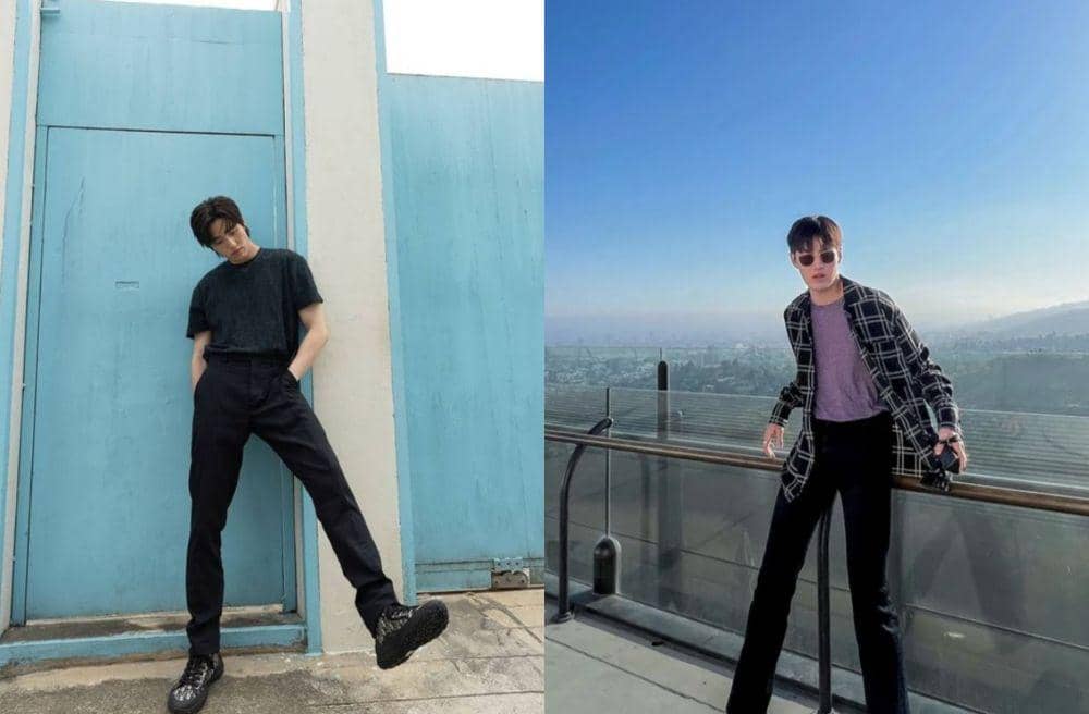10 Inspirasi Black Outfit ala Aktor Lee Thanapob, Gak Bikin Bosan!