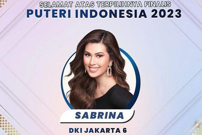 Potret Sabrina Eben saat YPI mengumumkan nama Finalis yang lolos audisi pusat (instagram.com/sabrinaeben/)