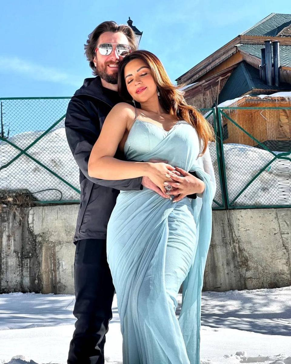 Shama Sikander dan suami (instagram.com/shamasikander)
