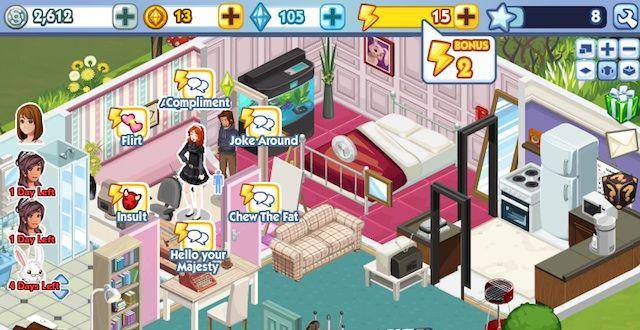 The Sims Social (dok. Playfish/The Sims Social)