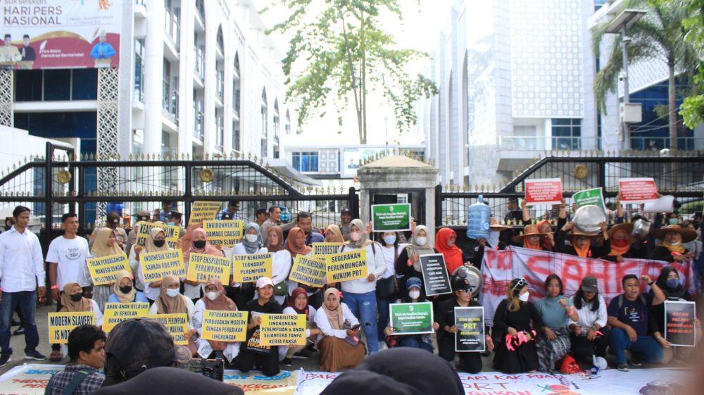 IWD Medan 2023, Puan Dicari Namboru untuk Sahkan RUU PPRT