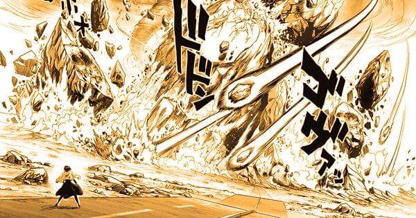 Fubuki melihat kakaknya benar-benar mengeluarkan semua kekuatannya ( tonarinoyj.jp/One Punch Man )