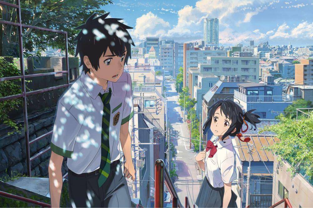 adegan dalam film Your Name (dok. Comix Wave Films/Your Name)