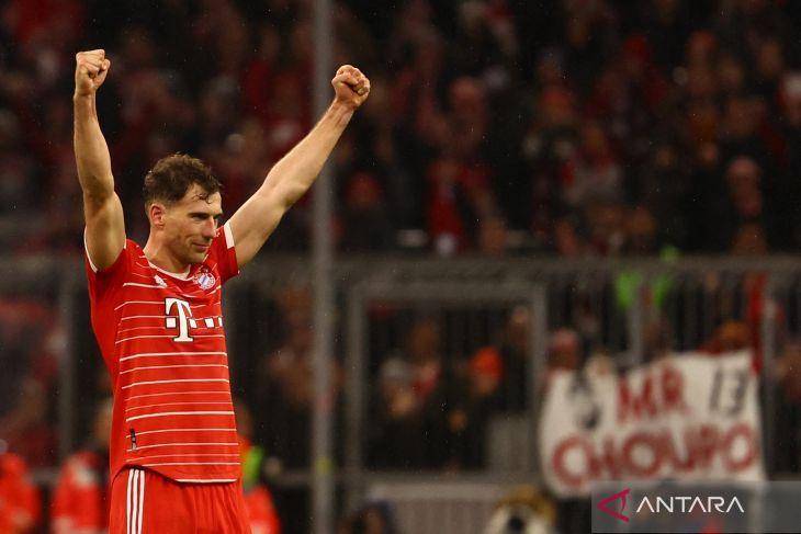 Bayern lawan PSG di Liga Champions. (ANTARA FOTO/REUTERS/Kai Pfaffenbach)