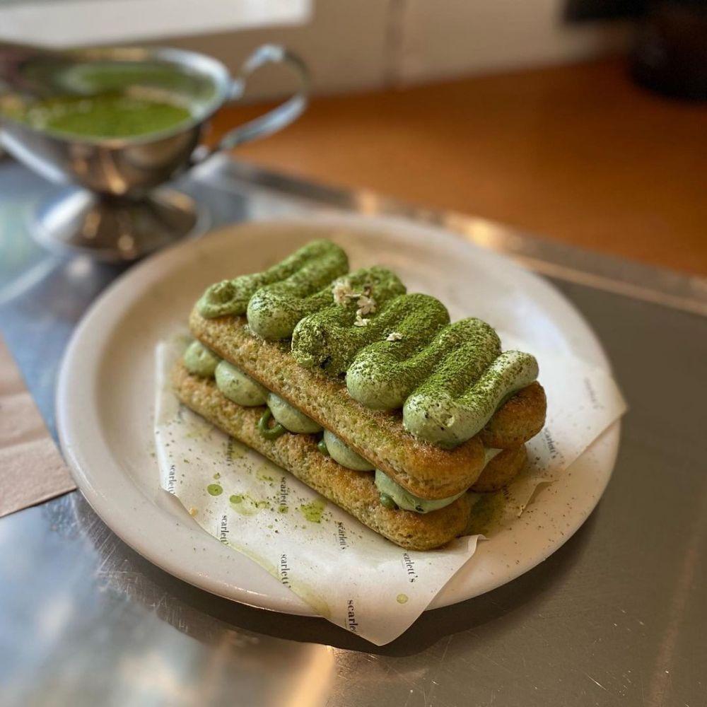 Resep Poured Matcha Tiramisu, Cake Viral yang Creamy di Mulut