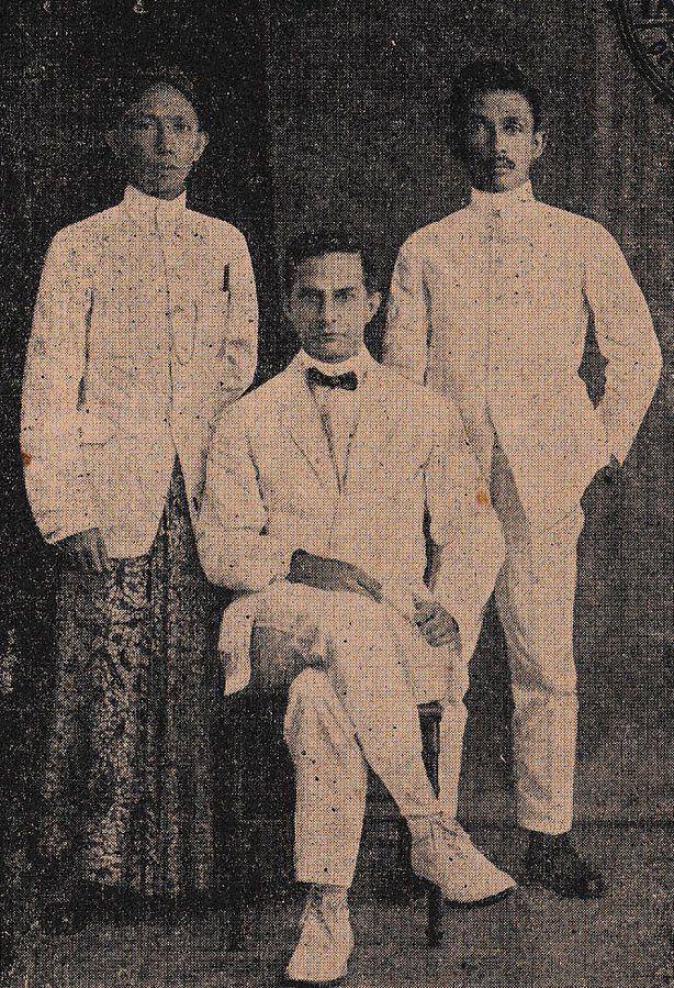 potret tokoh Tiga Serangkai (dok. Wikimedia)