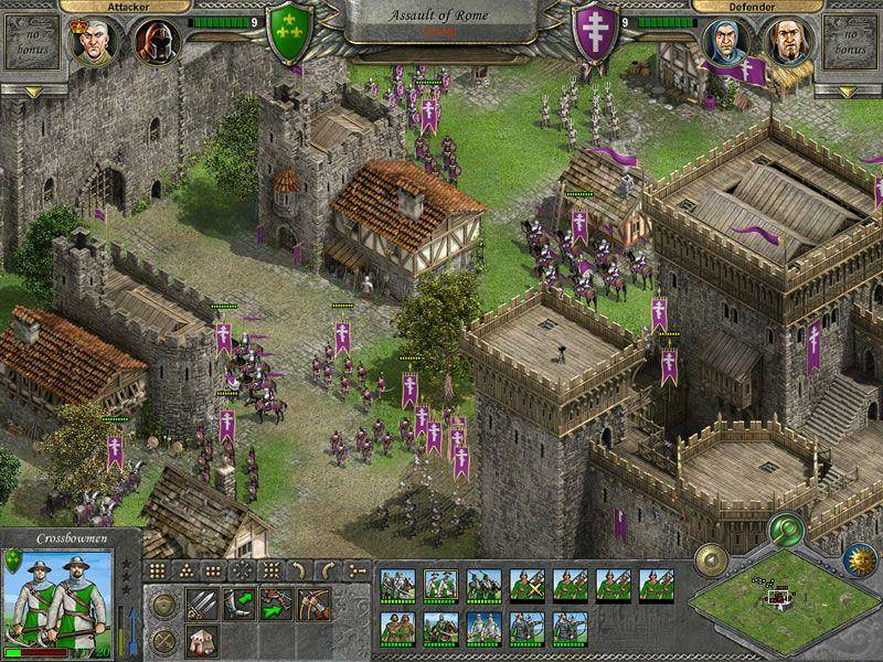 Knights of Honor adalah RTS jadul yang masih asyik untuk dimainkan. (dok. Black Sea Studios/Knights of Honor)