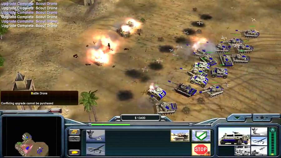 Command & Conquer: Generals menjadi RTS lawas yang masih banyak dimainkan saat ini. (dok. Danger Close/Command & Conquer: Generals)