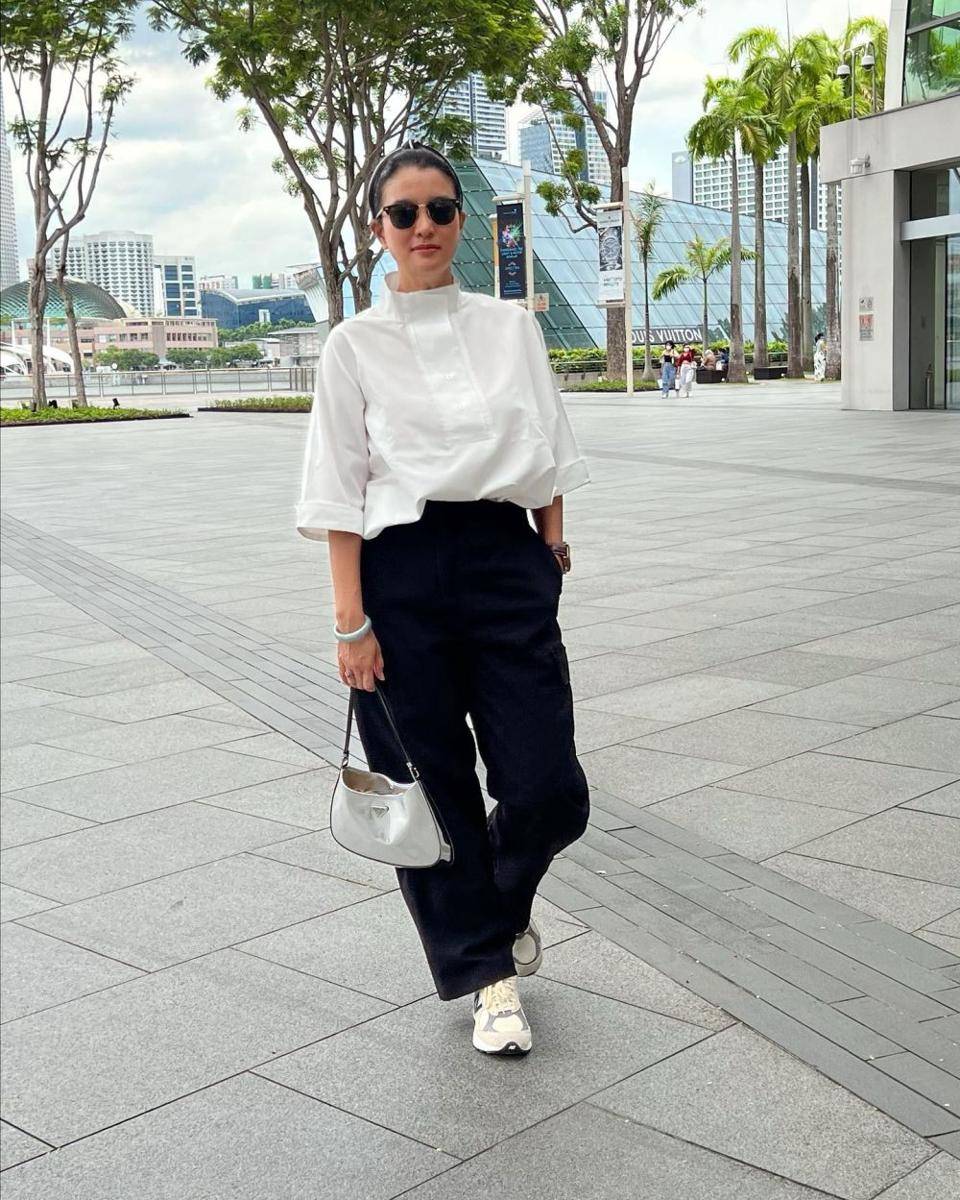 Office look ala Marcella Zalianty (instagram.com/marcella.zalianty)