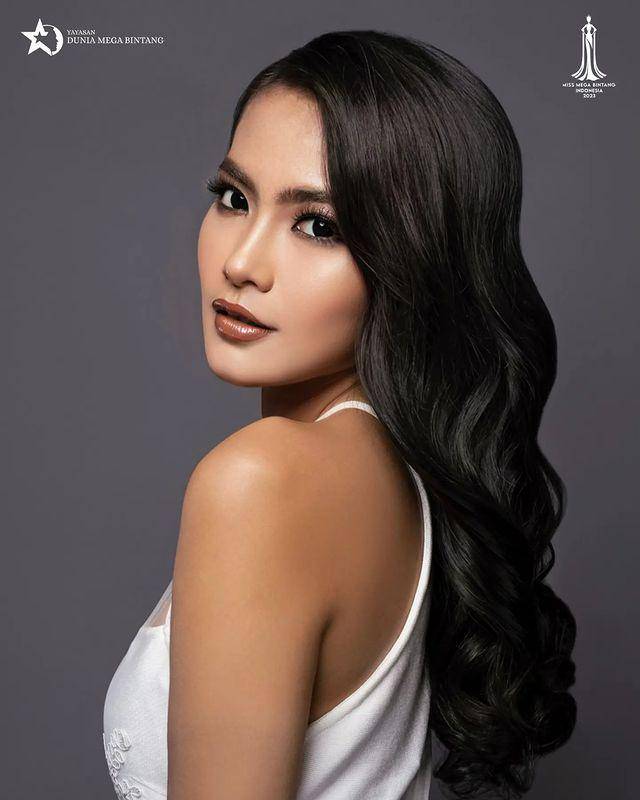 Andi Icha Hardy, Finalis Miss Mega Bintang Indonesia 2023 (Instagram.com/yayasanduniamegabintang)