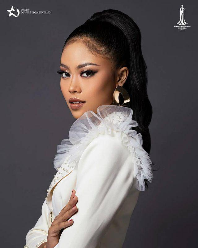 Vania Agustina, Finalis Miss Mega Bintang Indonesia 2023 (Instagram.com/yayasanduniamegabintang)