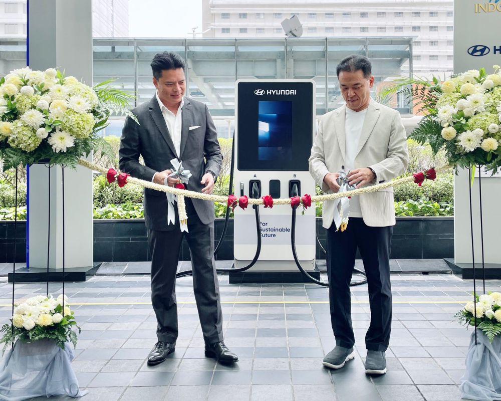 Prosesi peresmian Ultra Fast Charging Station di Plaza Indonesia (dok. Hyundai)