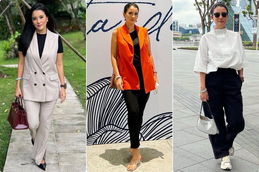 9 Ide Office Look ala Marcella Zalianty, Gaya Blazernya Tiruable!