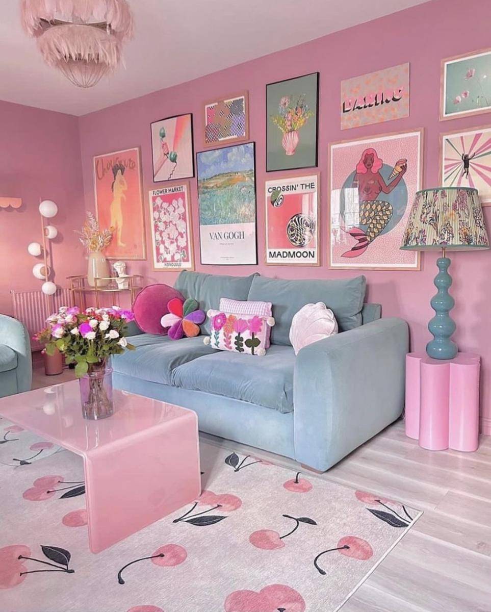 ilustrasi interior rumah (instagram.com/make_it_popinteriors)