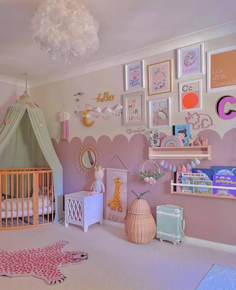 ilustrasi interior rumah (instagram.com/thiscolourfulnest)