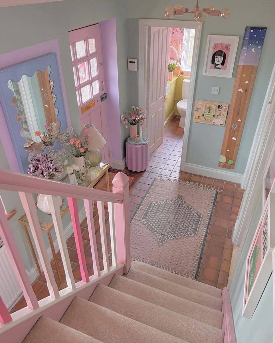 ilustrasi interior rumah (instagram.com/thiscolourfulnest)