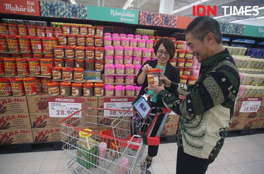 Belanja Online Bisa Cek Barangnya? Nih Supermarket Scan and Go