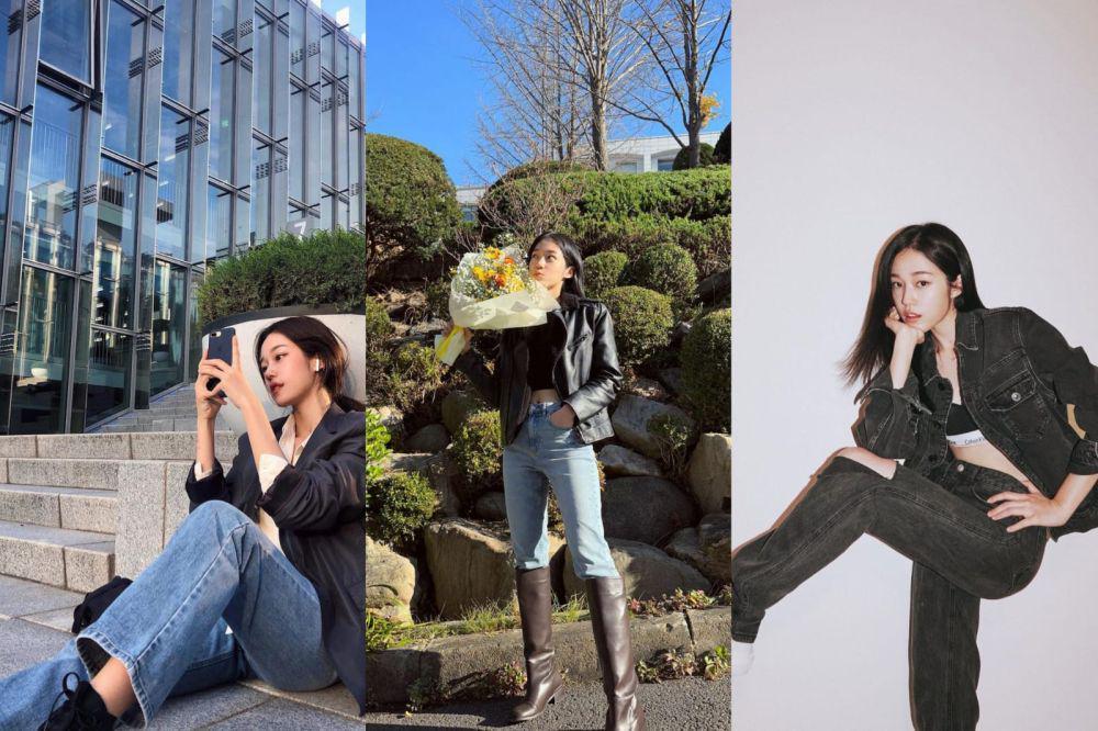 9 Inspirasi Outfit Warna Hitam ala Roh Yoon Seo, Trendi Banget!