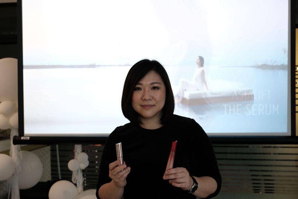 Peluncuran produk Astalift The Serum Wrinkle Repair bersama FUJIFILM.  (dok. Astalift)
