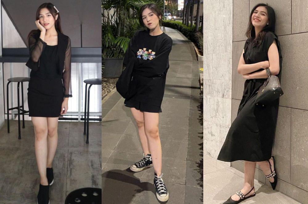 9 Style OOTD Black on Black ala Gaby Warouw, Cetar Maksimal!