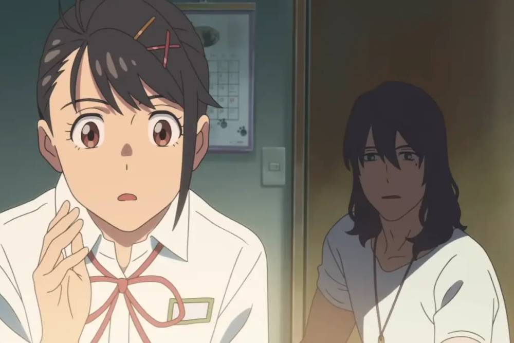 adegan dalam film Suzume no Tojimari (dok. Comix Wave Films/Suzume no Tojimari)