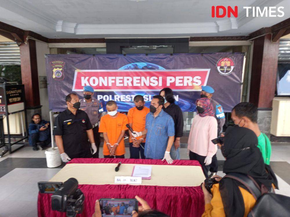 Polresta Sleman berhasil menangkap pelaku pencurian sepeda motor yang telah melakukan aksinya hingga puluhan kali, Kamis (9/3/2023).(IDNTimes/Herlambang Jati)