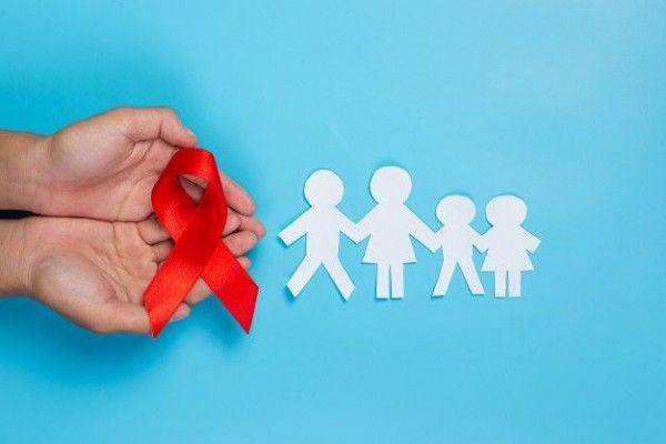 Ilustrasi pita HIV. (freepik.com/jcomp)