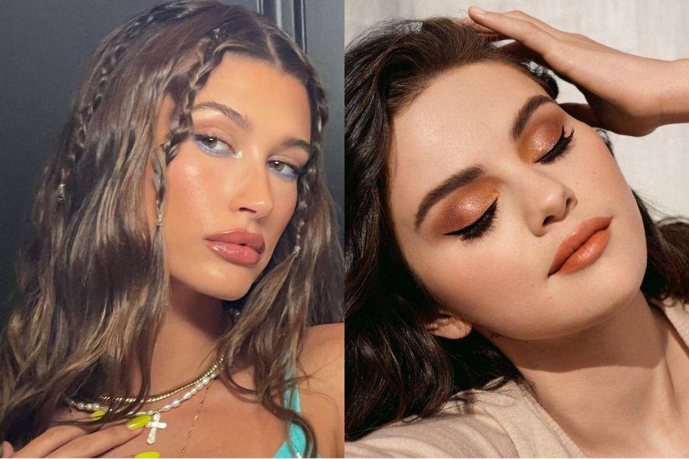 kolase potret Hailey Bieber dan Selena Gomez (instagram.com/haileybieber | instagram.com/selenagomez)