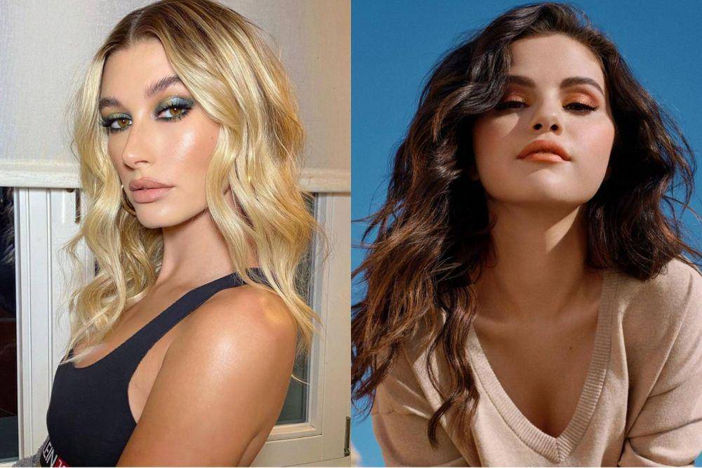 kolase potret Hailey Bieber dan Selena Gomez (instagram.com/haileybieber | instagram.com/selenagomez)