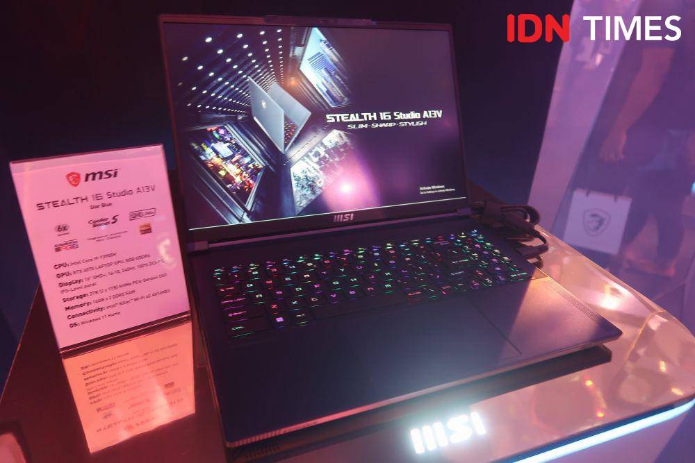MSI Stealth 16 (IDN Times/Alfonsus Adi Putra)