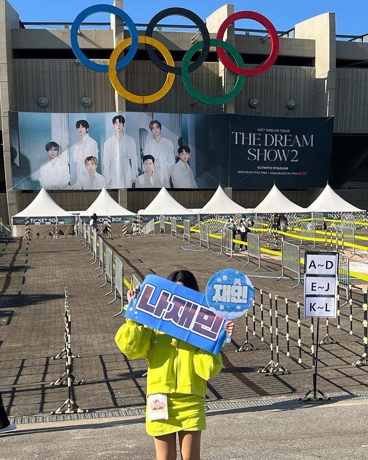 Konser NCT DREAM di Seoul Olympic Stadium (instagram.com/sijunipeach)