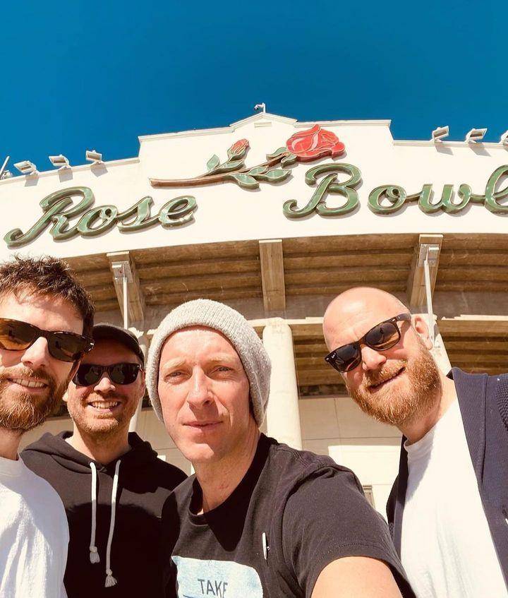 Coldplay di Rose Bowl (instagram.com/rosebowlstadium)