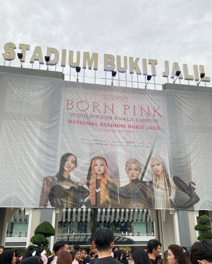 Konser BLACKPINK di Stadion Bukit Jalil (instagram.com/njannahzulkifli)
