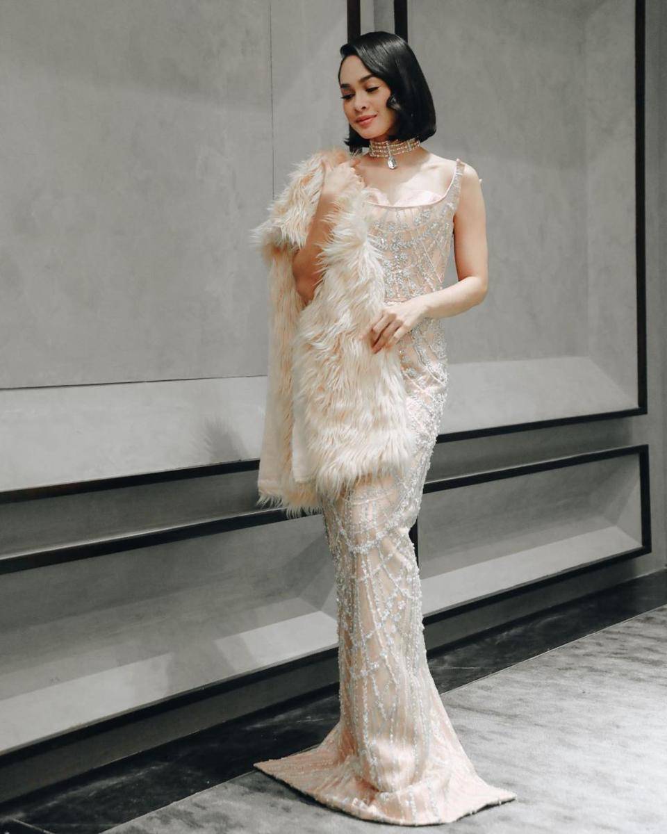 Gaya kondangan Andien Aisyah (instagram.com/andienaisyah)