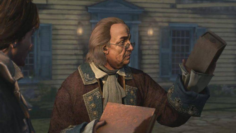 Benjamin Franklin (dok. Assassin's Creed/Ubisoft)