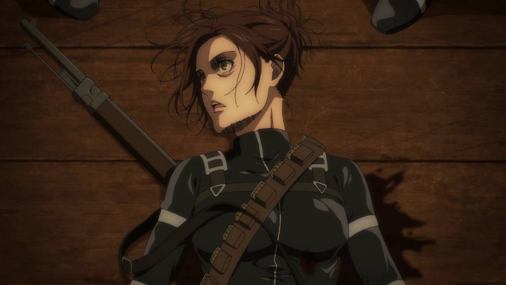 kematian Sasha Braus (dok. MAPPA/Attack on Titan)