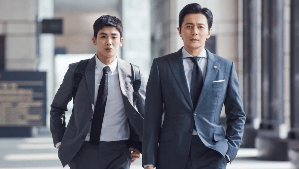 Park Hyung Sik (kiri) di drama Suits (dok. KBS2/Suits)