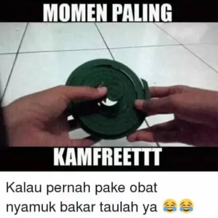 meme lucu obat nyamuk (facebook.com/Peristiwa Dunia)