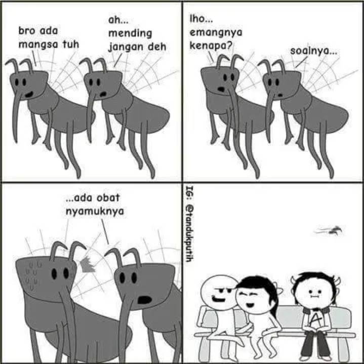 meme lucu obat nyamuk (facebook.com/Meme Comic Lovers)