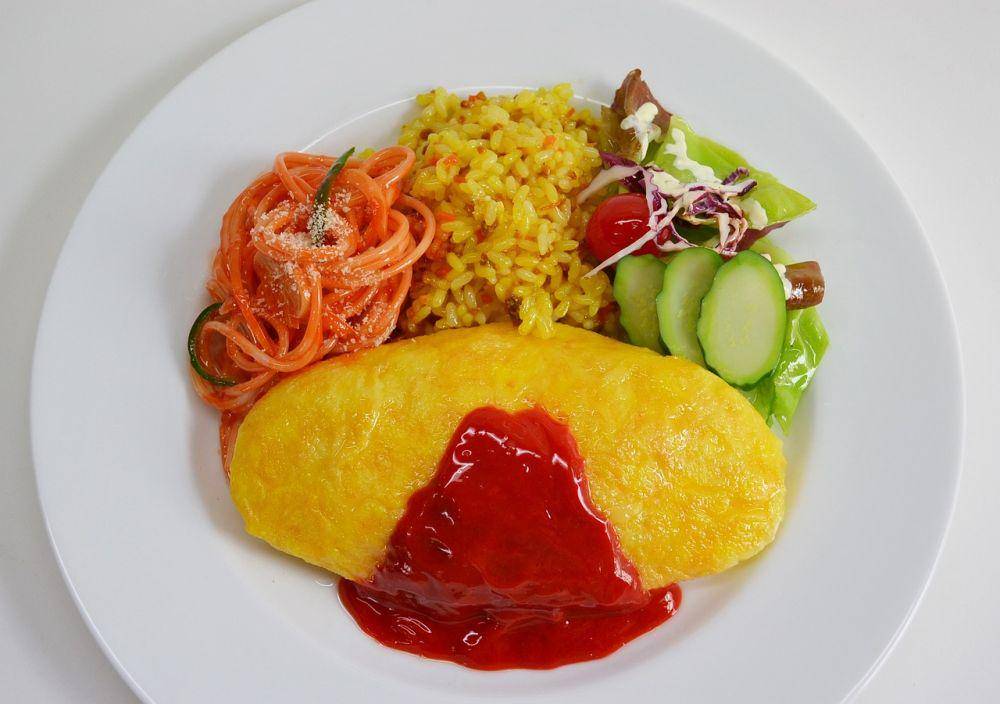 ilustrasi penyajian omlete (pixabay.com/PublicDomainPictures)