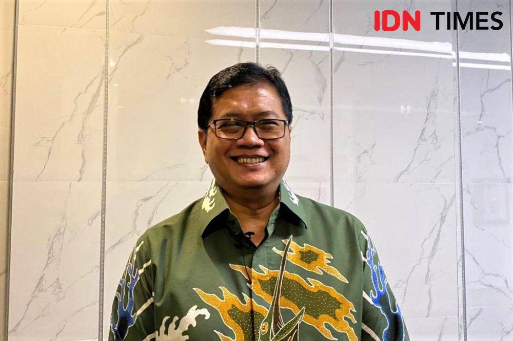 Wakil Ketua Umum PAN, Viva Yoga Mauladi dalam Talkshow Series #GenZMemilih dengan tema "Politik RI Didominasi Pria, Peluang buat Gen Z Perempuan?". (IDN Times/Besse Fadhilah)
