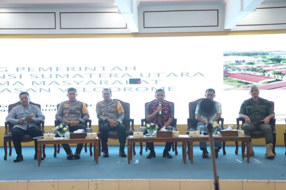 Dibenahi untuk PON 2024, Dispora Sumut Minta Warga Kosongkan Velodrome