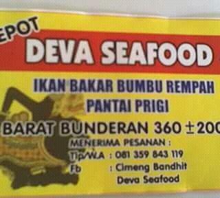 Poster. (Instagram/deva_seafood)