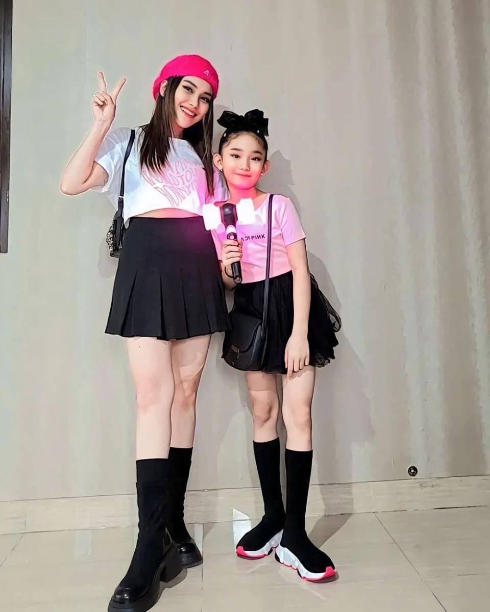 Gaya artis noton Blackpink. (instagram.com/ayutingting92)